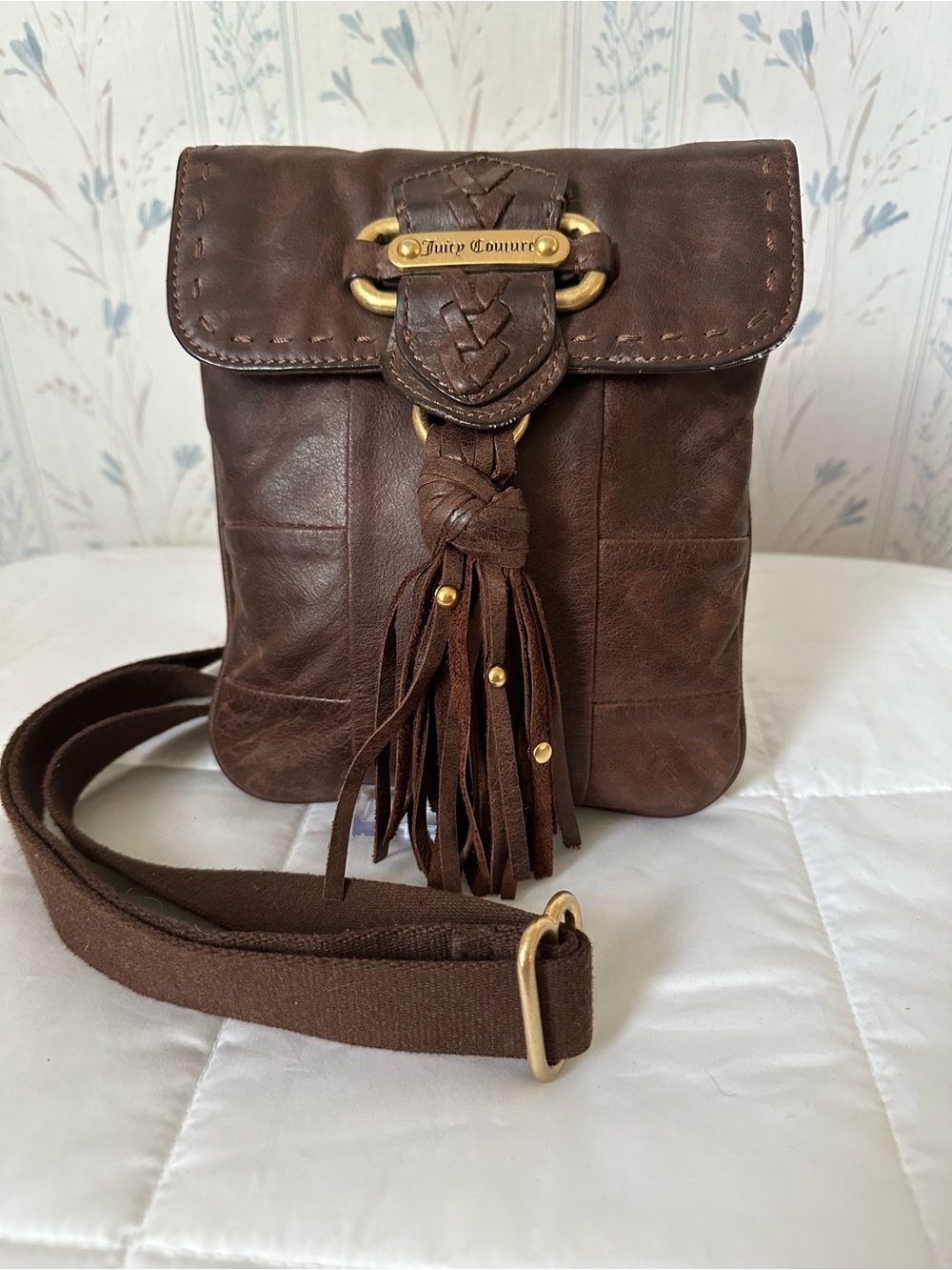 Juicy Couture Vintage Leather Crossbody